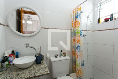 Banheiro da Suíte 1 de casa de condomínio à venda com 2 quartos, 64m² em Penha de França, São Paulo