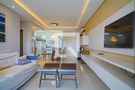 Sala de apartamento para alugar com 3 quartos, 130m² em Canasvieiras, Florianópolis
