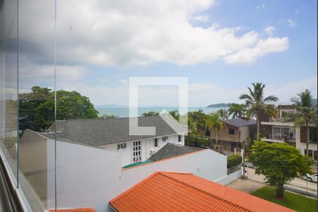 Varanda - Vista mar de apartamento para alugar com 3 quartos, 130m² em Canasvieiras, Florianópolis