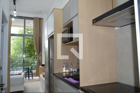 Studio para alugar com 23m², 1 quarto e sem vagaCozinha