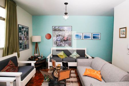 Sala de apartamento à venda com 3 quartos, 74m² em Santa Amelia, Belo Horizonte