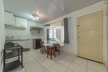Sala/Cozinha  de casa para alugar com 1 quarto, 34m² em Cidade Monções, São Paulo