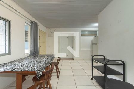 Sala/Cozinha  de casa para alugar com 1 quarto, 34m² em Cidade Monções, São Paulo