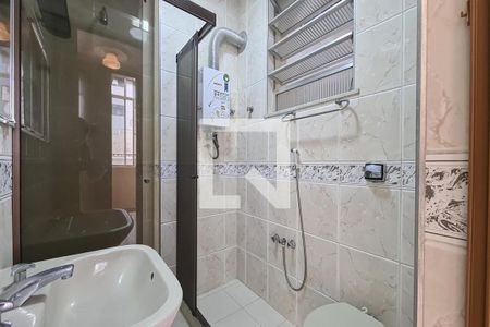 Banheiro de apartamento à venda com 1 quarto, 57m² em Todos Os Santos, Rio de Janeiro