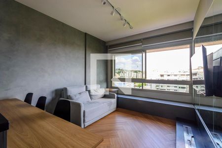 Sala de apartamento à venda com 1 quarto, 49m² em Praia de Belas, Porto Alegre