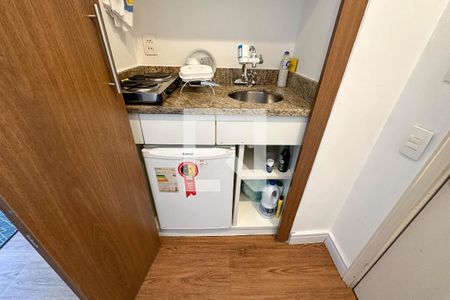 Studio à venda com 30m², 1 quarto e 1 vagaCozinha