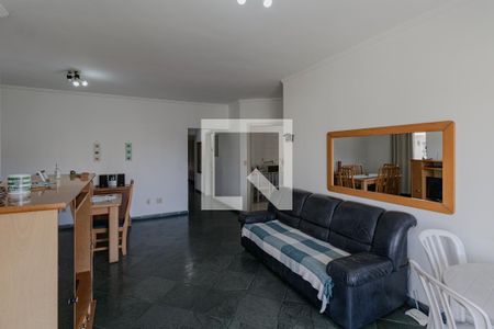 Sala de apartamento para alugar com 3 quartos, 140m² em Balneario Cidade Atlantica, Guarujá