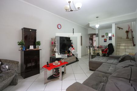 Sala de casa de condomínio à venda com 2 quartos, 83m² em Vila Espanhola, São Paulo
