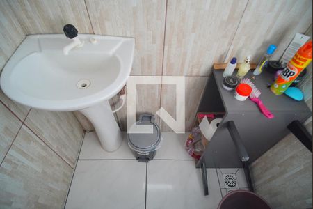 Banheiro da Suíte de casa à venda com 2 quartos, 90m² em Scharlau, São Leopoldo