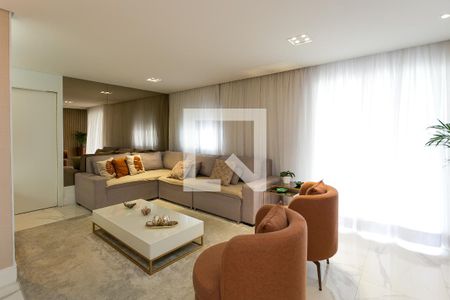 Sala de apartamento à venda com 3 quartos, 125m² em Jardim Vazani, São Paulo