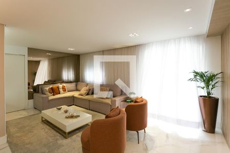 Sala de apartamento para alugar com 3 quartos, 125m² em Jardim Vazani, São Paulo