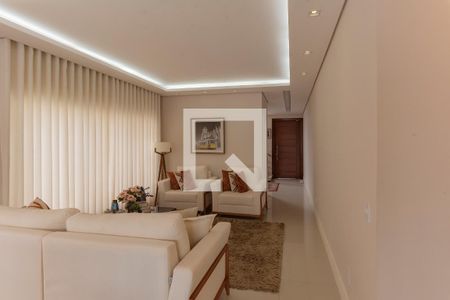 Sala de casa de condomínio à venda com 3 quartos, 296m² em Swiss Park, Campinas