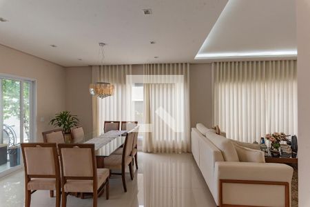 Sala de casa de condomínio à venda com 3 quartos, 296m² em Swiss Park, Campinas