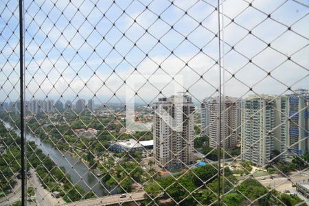 Varanda da Sala de apartamento para alugar com 4 quartos, 198m² em Barra da Tijuca, Rio de Janeiro