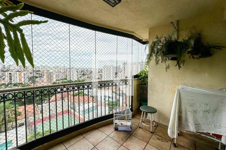 Varanda da Sala de apartamento à venda com 3 quartos, 124m² em Lauzane Paulista, São Paulo
