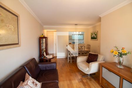 Sala de apartamento à venda com 2 quartos, 73m² em Brooklin Paulista, São Paulo