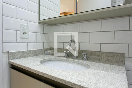 Studio para alugar com 24m², 1 quarto e sem vaga Studio para alugar com 24m², 1 quarto e sem vagaBanheiro