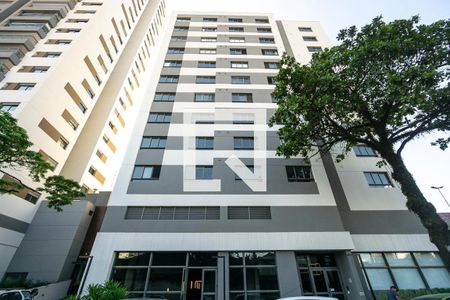 Studio para alugar com 24m², 1 quarto e sem vaga Studio para alugar com 24m², 1 quarto e sem vagaFachada