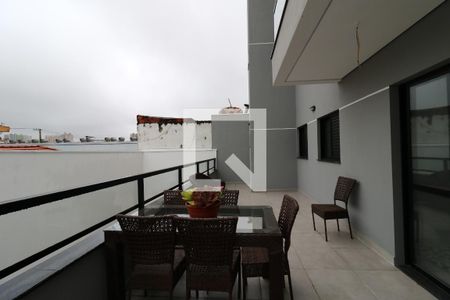 Varanda de apartamento à venda com 2 quartos, 71m² em Jardim Ocara, Santo André