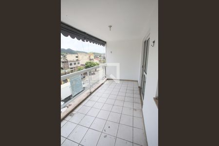 Varanda da Sala de apartamento à venda com 2 quartos, 160m² em Taquara, Rio de Janeiro