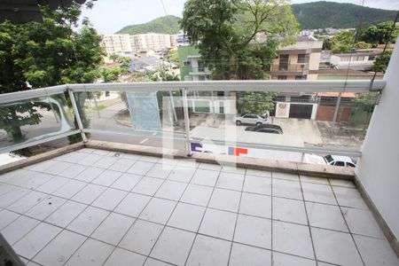 Varanda da Sala de apartamento à venda com 2 quartos, 160m² em Taquara, Rio de Janeiro