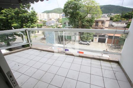 Varanda da Sala de apartamento à venda com 2 quartos, 160m² em Taquara, Rio de Janeiro