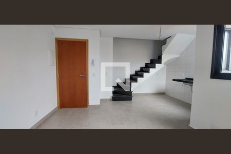 Sala de apartamento à venda com 2 quartos, 78m² em Jardim Ocara, Santo André