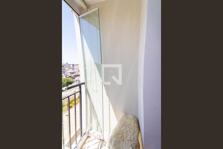 Varanda de apartamento à venda com 2 quartos, 52m² em Vila Antonieta, São Paulo