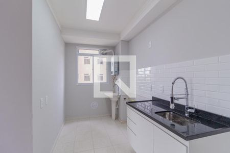 Apartamento à venda com 48m², 2 quartos e 1 vagaCozinha e área de serviço