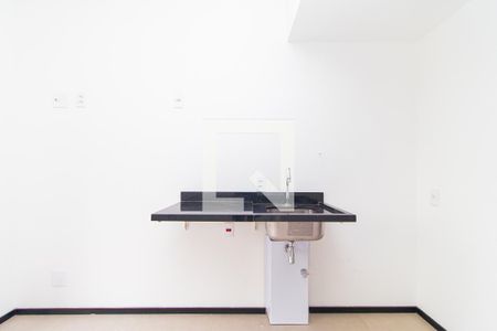 Cozinha de kitnet/studio à venda com 1 quarto, 23m² em Consolação, São Paulo