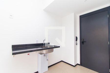 Cozinha de kitnet/studio à venda com 1 quarto, 23m² em Consolação, São Paulo