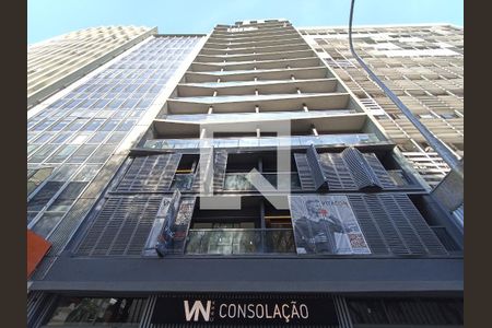 Fachada de kitnet/studio à venda com 1 quarto, 23m² em Consolação, São Paulo