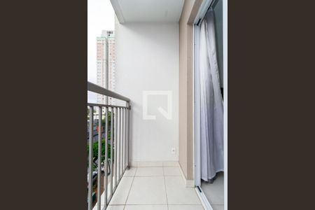 Sala - Varanda de apartamento para alugar com 1 quarto, 29m² em Jardim Caravelas, São Paulo