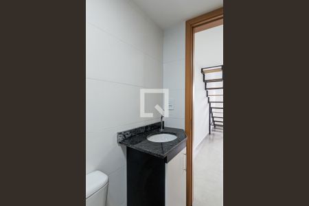 Banheiro de kitnet/studio para alugar com 1 quarto, 30m² em Jordanópolis, São Bernardo do Campo