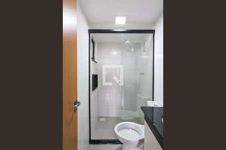 Banheiro de kitnet/studio para alugar com 1 quarto, 30m² em Jordanópolis, São Bernardo do Campo