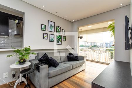 Sala de apartamento para alugar com 2 quartos, 61m² em Vila Leonor, Guarulhos