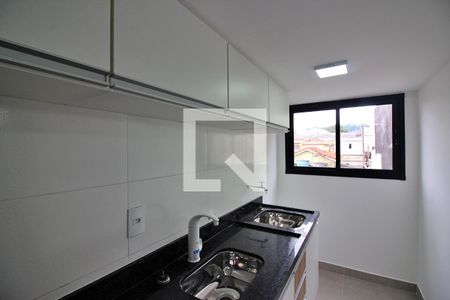 Cozinha de kitnet/studio para alugar com 1 quarto, 40m² em Jordanópolis, São Bernardo do Campo