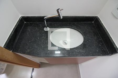 Banheiro Social de kitnet/studio para alugar com 1 quarto, 40m² em Jordanópolis, São Bernardo do Campo