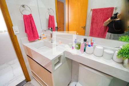 Casa de condomínio à venda com 100m², 2 quartos e 1 vagaBanheiro 1