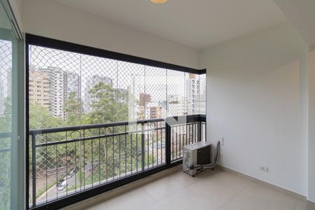 varanda de apartamento à venda com 1 quarto, 38m² em Morumbi, São Paulo