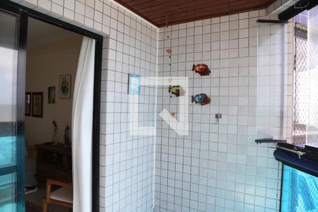 Varanda de apartamento para alugar com 2 quartos, 82m² em Vila Caiçara, Praia Grande