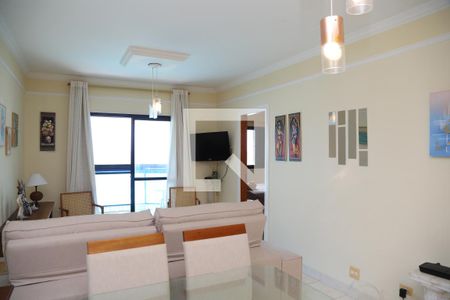 Sala de apartamento para alugar com 2 quartos, 82m² em Vila Caiçara, Praia Grande