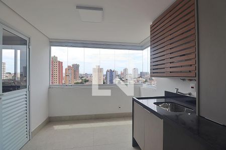 Varanda de apartamento para alugar com 1 quarto, 64m² em Parque das Nações, Santo André