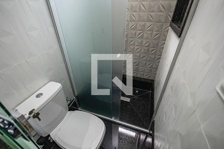 Banheiro de apartamento para alugar com 4 quartos, 70m² em Guarani, Belo Horizonte