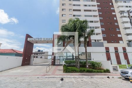 Área comum de apartamento para alugar com 2 quartos, 68m² em Areias, São José