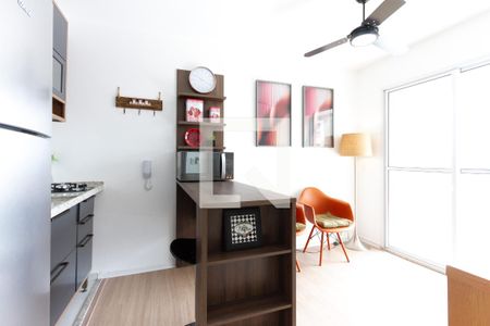 Sala  de apartamento para alugar com 1 quarto, 30m² em Água Branca, São Paulo