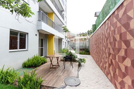 Área externa de apartamento para alugar com 1 quarto, 30m² em Água Branca, São Paulo