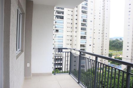 Varanda da Sala de apartamento à venda com 3 quartos, 78m² em Picanço, Guarulhos