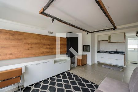 Sala/Cozinha de kitnet/studio à venda com 0 quarto, 30m² em Jardim Botânico, Porto Alegre