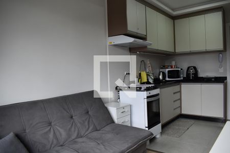 Sala de apartamento para alugar com 1 quarto, 31m² em Rebouças, Curitiba